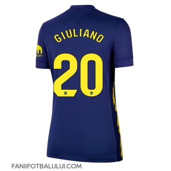 Atletico Madrid Giuliano Simeone #20 Tricou Fotbal Replică 2025-26 Femei Deplasare